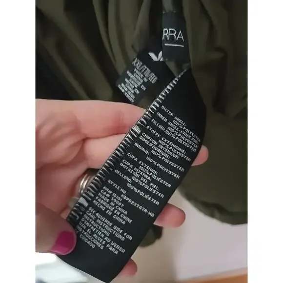 Koolaburra by UGG Reversible Sherpa Heavyweight Puffer Jacket Womans Size 2XL